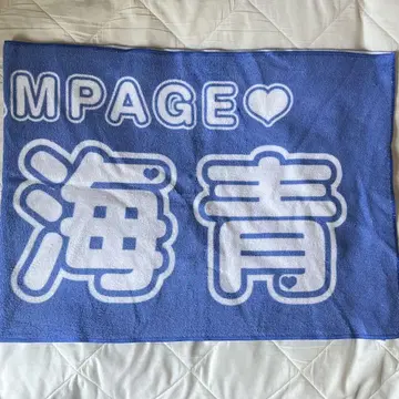 THE RAMPAGE 무치 카이 파랑 네임 타월