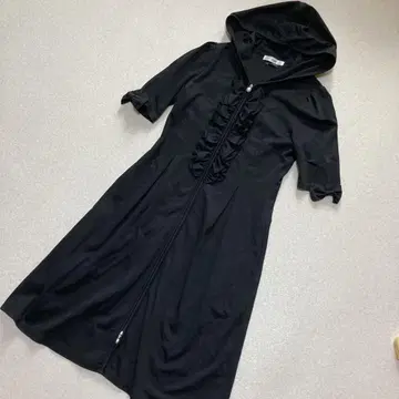 펄 장식 W 지퍼 롱 원피스 르네