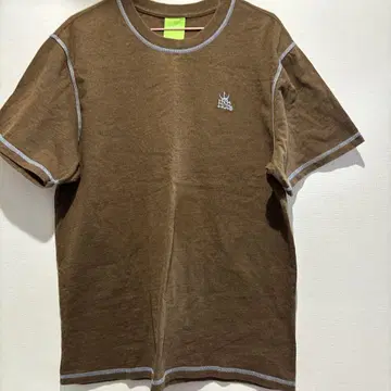 HUF L 사이즈 브라운 티셔츠