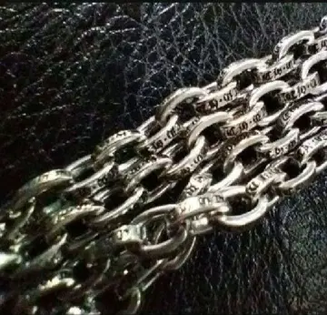 새상품 약 60cm 페이퍼 체인 silver925