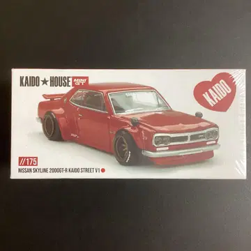 MINI GT 1/64 닛산 스카이라인 GT-R KPGC10 가도 V1