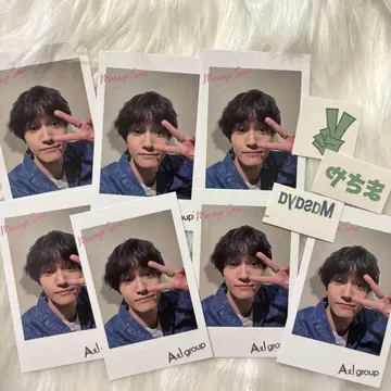 chameleon 폴라로이드풍 카드 사노 아키야 7장 바디 씰