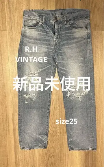 R.H ViNTAGE 새상품 데님 팬츠