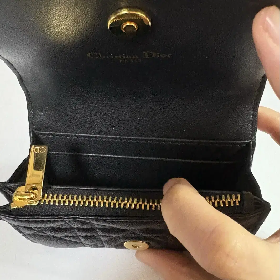 正規品★DIOR Dior Caro グリシーヌ Medium Dior Caro Bag Gray Supple Cannage Calfskin | DIOR