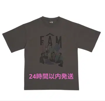 FAM 티셔츠 차콜 그레이 [신상품, 미개봉품]