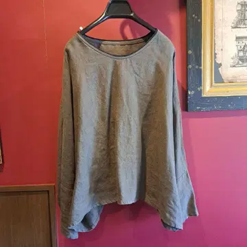 새상품급 네스트로브 nest robe 린넨 블라우스
