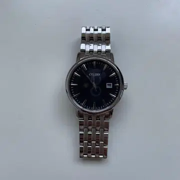 CITIZEN 쿼츠 손목시계 블랙