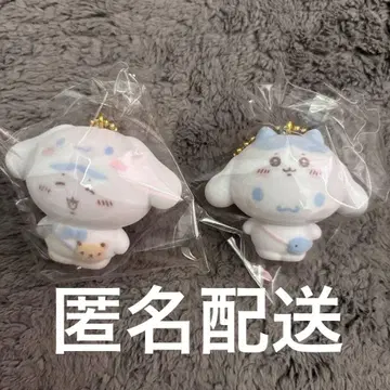 치이카와 (먼작귀) 산리오 시크릿 플로키 마스코트 참 하치와레 시나몬