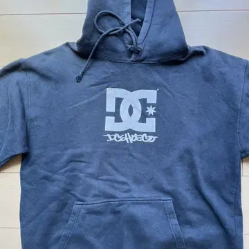 MADE in USA DC 그레이 후드 부착 후드티