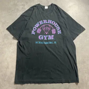 90년대 USA제 Power House Gym 빈티지 티셔츠
