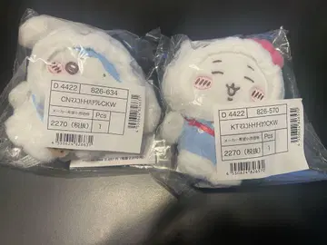치이카와 산리오 마스코트 홀더 치이카와 헬로키티 하치와레 시나몬