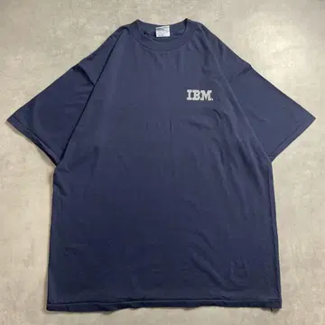 90년대 USA제 IBM 기업 원 포인트 빈티지 T-셔츠