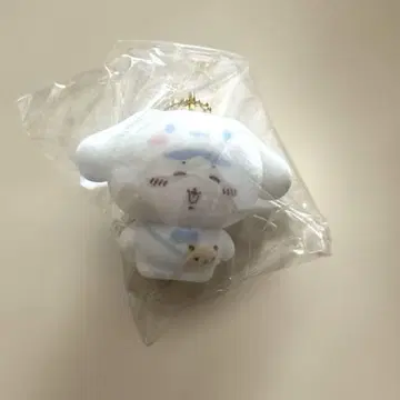 산리오 치이카와 (먼작귀) 콜라보 플로키 마스코트 참 하치와레 시나모롤