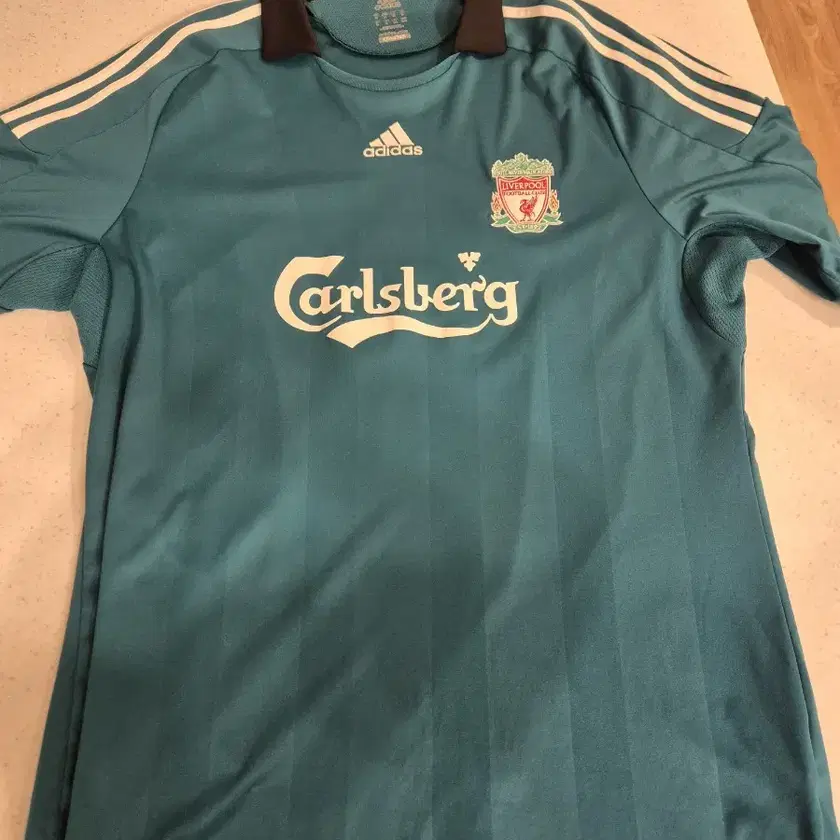 08-09 Liverpool Third Gerrard Marking Size International XL
