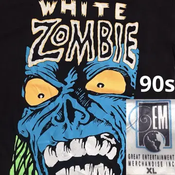 171 화이트 좀비 white zombie 90년대 빈티지 티셔츠
