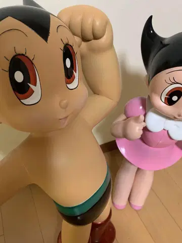 보크스 철완 아톰 & 우라늄 대형 후가아 완성품