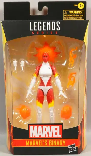 HASBRO (액션 피규어) 마블의 바이너리 6인치