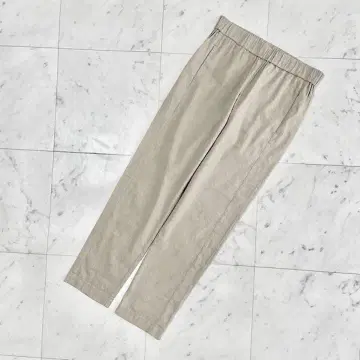 띠어리 팬츠 스트레치 린넨 베이지 P