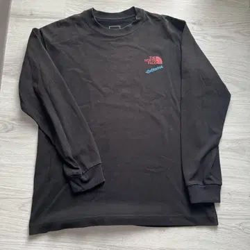 THE NORTH FACE 블랙 롱 T