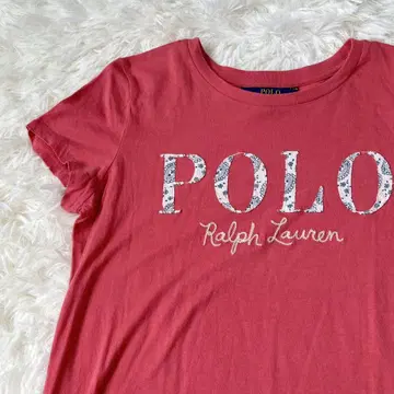 Ralph POLO 랄프 로렌 폴로 로고 패턴 티셔츠 패치워크