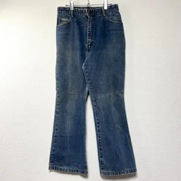 부츠 컷 데님 블루 M 청바지 빈티지 클래시컬 구제 의류