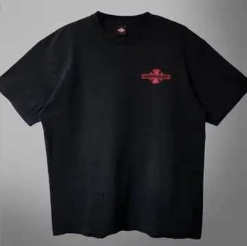 INDEPENDENT 인디펜던트 아이언 크로스 티셔츠 블랙 XL