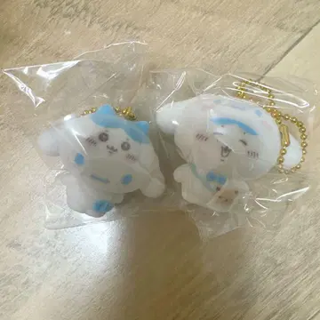 치이카와 산리오 하치와레 시나몬 롤 마스코트 참