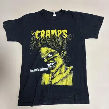 The Cramps 그래픽 티셔츠 S 사이즈 블랙