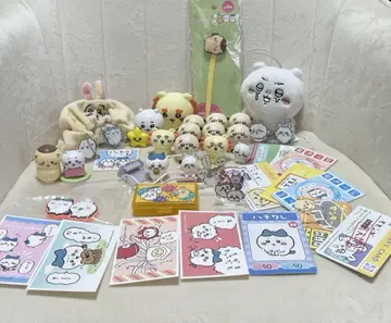 치이카와 봉제 인형 등 묶음 판매 하치와레 모몽가 시사 밤만쥬 토끼