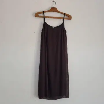 클로디 피에르 CLAUDIE PIERLOT 다크 브라운 원피스