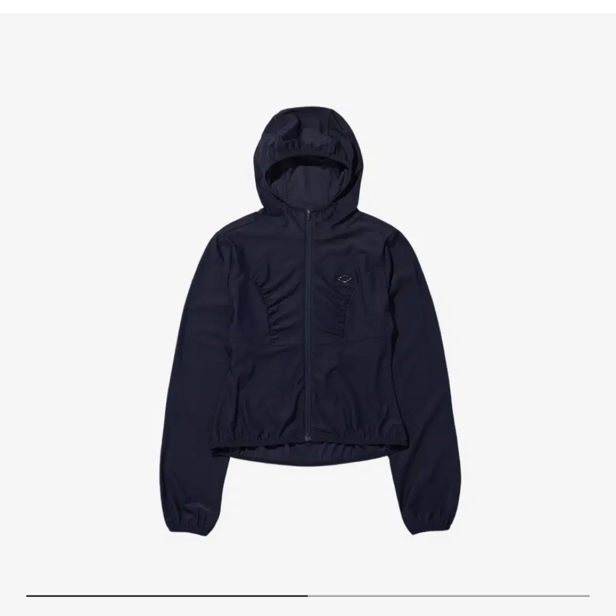 美品MISCHIEFミスチーフHOODED TRACK ZIP-UPネイビー M - メルカリ