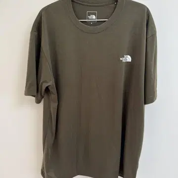 THE NORTH FACE 올리브 티셔츠