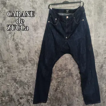 CABANE de ZUCCa 사루엘 팬츠 다크 블루