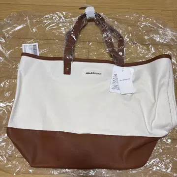 JILLSTUART 아이보리/브라운 토트백