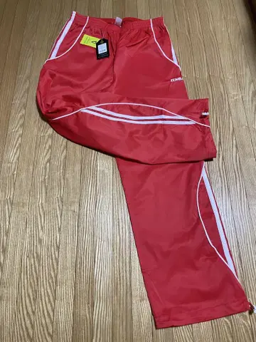ZUMBA 조거 팬츠 레드 사이즈: M