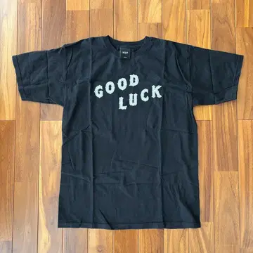 HUF GOOD LUCK 티셔츠 M 사이즈 블랙