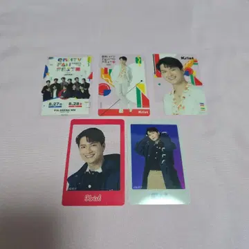 GMMTV FANFEST 2022 Krist 클리어 카드 트레이딩 카드