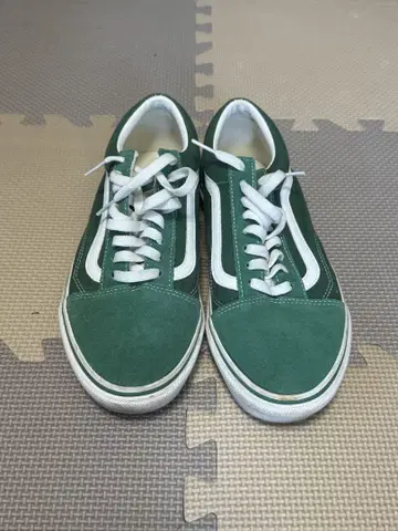 반스 스니커즈 그린 26.5cm