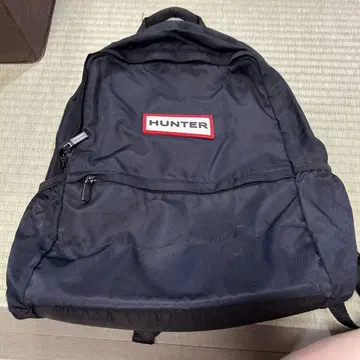 HUNTER 백팩 블랙