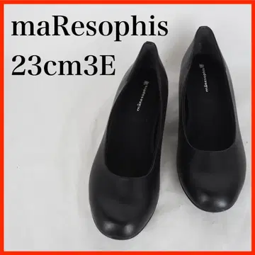maResophis*펌프스*23cm3E*블랙*일본제*O3904