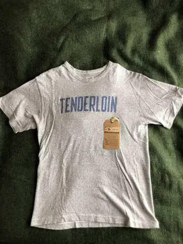 TENDERLOIN 마블링 그레이 티셔츠 [택 포함]