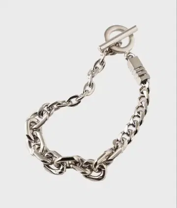 JieDa SWITCHING BRACELET 실버 체인 팔찌