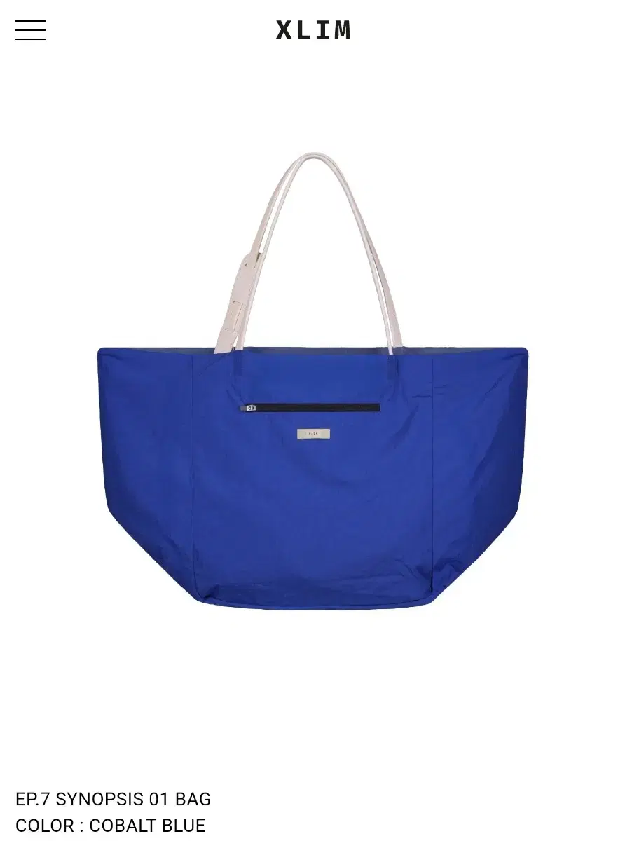 XLIM Xlim EP.7 SYNOPSIS 01 BAG Cobalt Blue