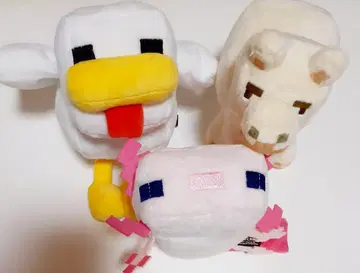 마인크래프트 봉제 인형 세트