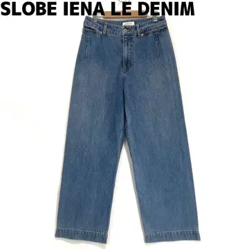 SLOBE IENA 데님 배기 팬츠 와이드 데님 팬츠 슬로브 이에나
