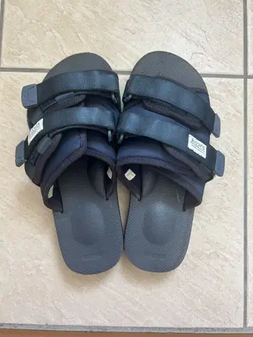 SUICOKE MOTO-Cab 네이비 샌들 벨크로 26cm