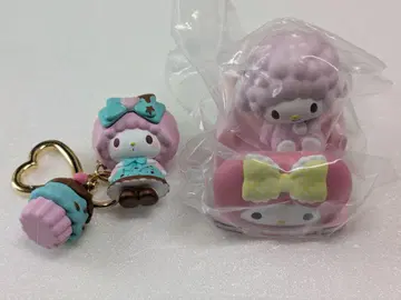 산리오 피아노 참과 마스코트 2개 세트