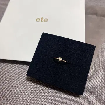 ete K10YG 다이아몬드 반지