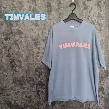 TIMVALES 빅 실루엣 티셔츠 라이트 블루