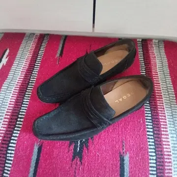 [ SALE ] REGAL 블랙 스웨이드 로퍼